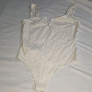 Babaton  Ivory Bodysuit